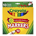 Crayola Broad Line Markers Assorted Classic