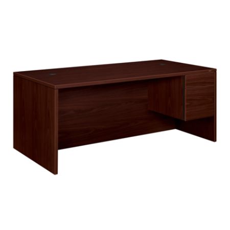 Hon 10500 Series Single Pedestal Desk Pedestal On Right Mates With