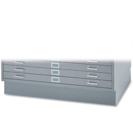 Safco Closed Base For 5 Drawer Flat File Cabinets 6 H X 46 38 W X
