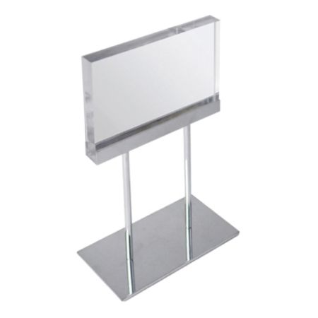 Azar Displays Elite Series Acrylic Horizontal Block Countertop
