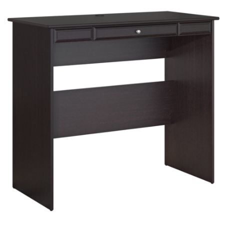 Bush Furniture Cabot Standing Desk Espresso Oak Standard Delivery