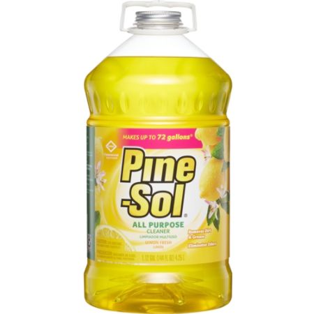 Clorox Pine Sol All Purpose Cleaner Lemon Fresh Scent 144 Oz Bottle 