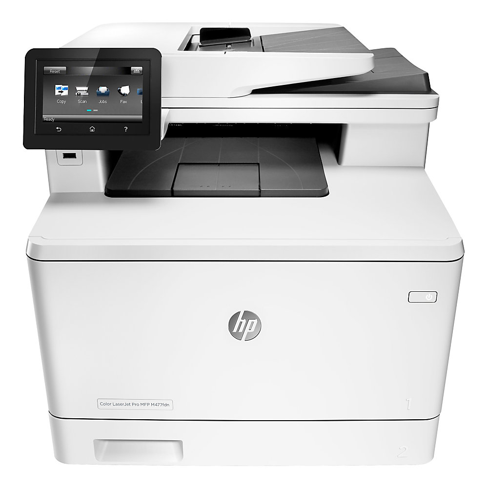 HP LaserJet Pro Color Laser All-In-One Printer, Copier, Scanner, Fax, M477fdn