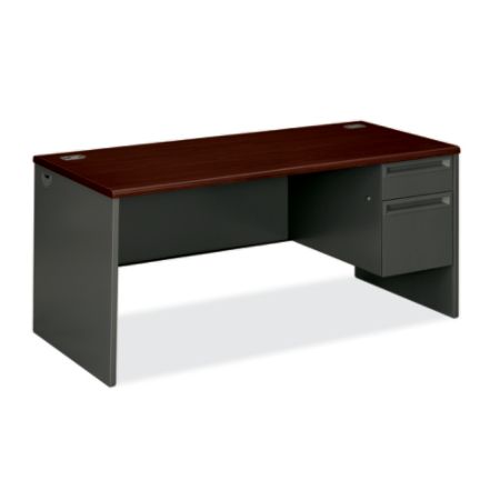 Hon 38000 Series Right Pedestal Desk With Lock 66 W