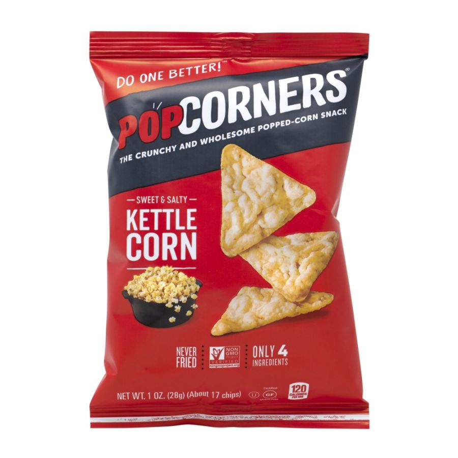 UPC 893594002075 Popcorners Kettle Popcorn Chips 1. 1 Oz. , Pack of 8