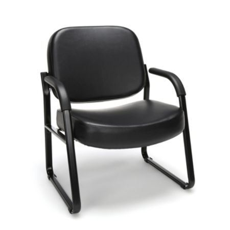Ofm Big And Tall Anti Bacterial Guest Reception Chair With Arms