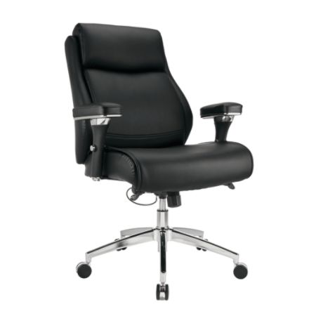 Realspace Modern Keera Chair Onyxchrome Office Depot