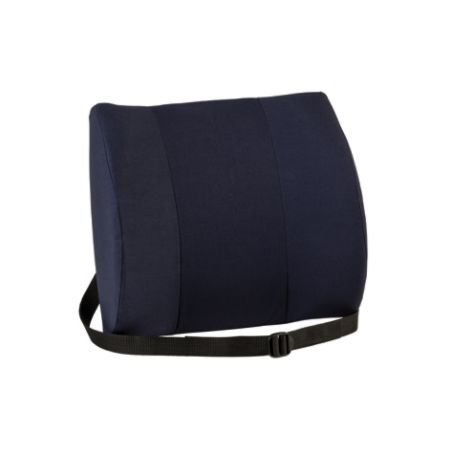 Sitback Rest Lumbar Support Cushion 13 H x 14 W x 5 D Blue - Office Depot