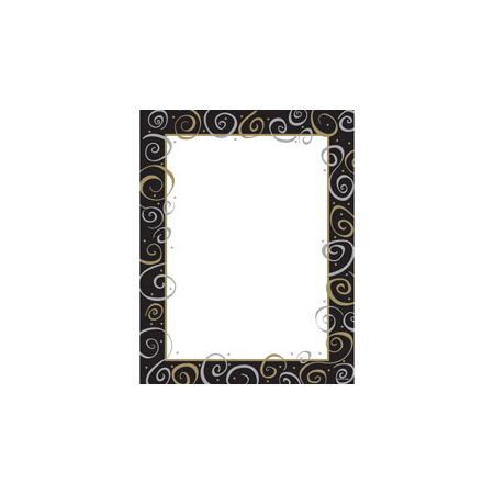 Gartner Studios Design Paper 8 12 x 11 60 Lb Silver And Gold Pack Of ...