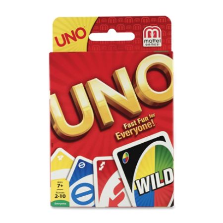 mattel uno card game classic card game great group game