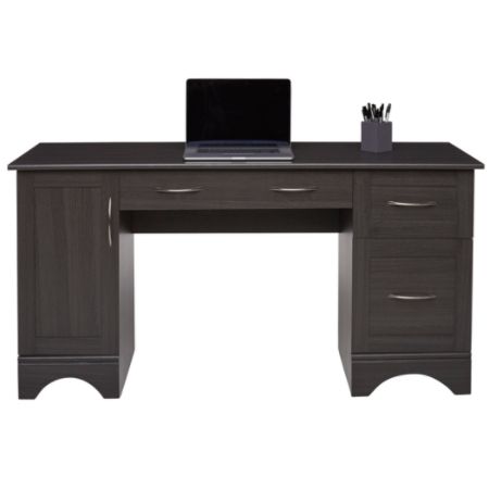 Realspace Pelingo 60 Desk Dark Gray Office Depot