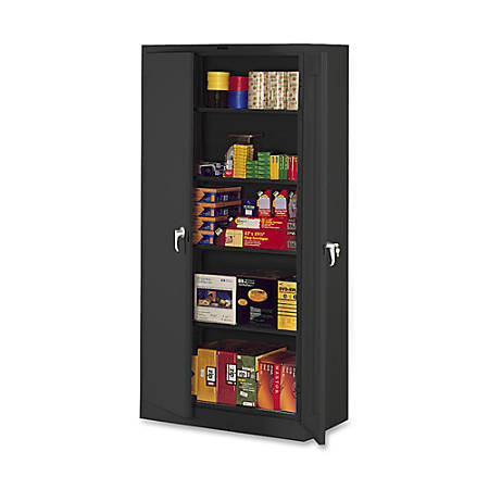 tennsco deluxe cabinet storage height officedepot