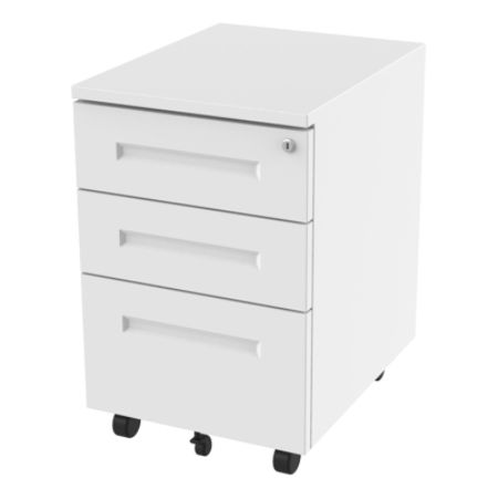 Black Office Dimensions 18 Deep 3 Drawer Metal File Cabinet Organizer With Pencil Drawer File Cabinets Home Kitchen