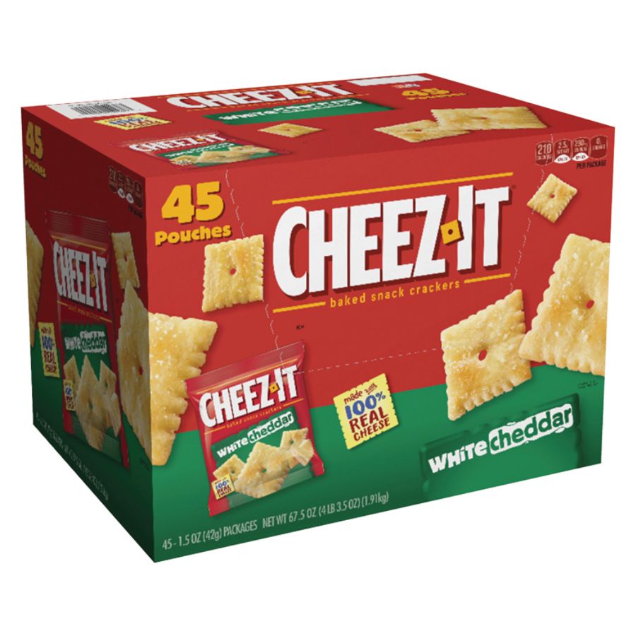 Keebler White Cheddar Cheez It Crackers Box Of 45 Office Depot
