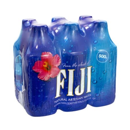 Fiji Natural Artesian Bottled Water 16.9 Oz Pack Of 24 Bottles - Office ...