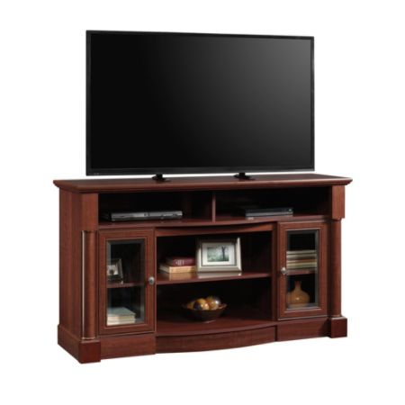 Sauder Palladia 60 Tv Credenza Cherry Office Depot