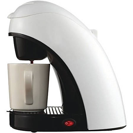 Brentwood Single Cup Coffee Maker White by fice Depot & ficeMax #2: vw etz00 Brentwood Single Cup Coffee Maker White by fice Depot & ficeMax #2: vw etz00