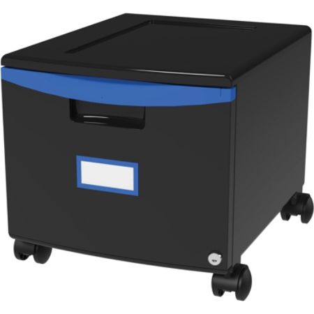 Storex 18 Stackable File Drawer 1 Drawers 12 8 Height X 14 8 Width
