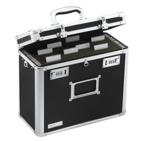 Vaultz Locking File Tote Letter Size 12 14 H X 13 34 W X 7 14 D