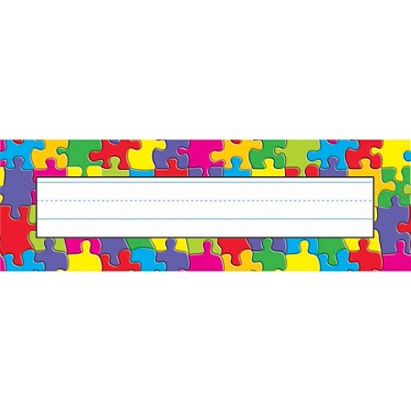 Trend Desk Toppers Name Plates 2 78 X 9 12 Jigsaw 36 Name Plates