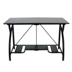 Origami Computer Desk Black by Office Depot & OfficeMax