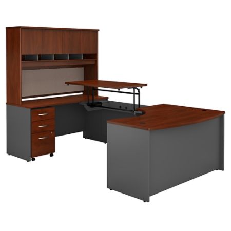 Bush Business Furniture Components 60 W Left Hand 3 Position Sit