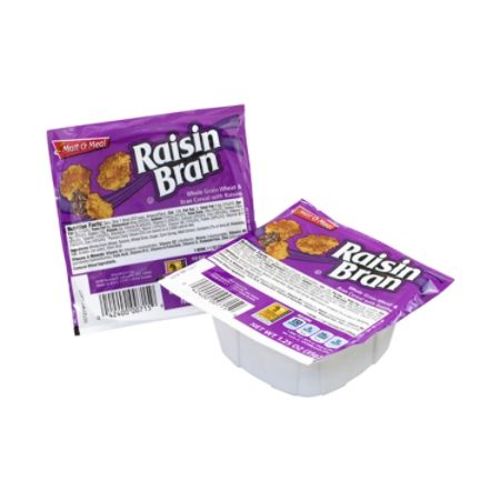 Malt O Meal Raisin Bran Cereal Bowls 1 Oz Pack Of 96 Boxes - Office Depot