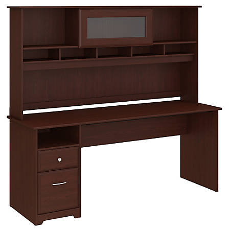 Bush Furniture Cabot Computer Desk with Hutch and Drawers ...