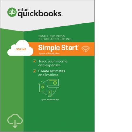 QuickBooks Online Simple Start 2018 Download Version by Office Depot ...