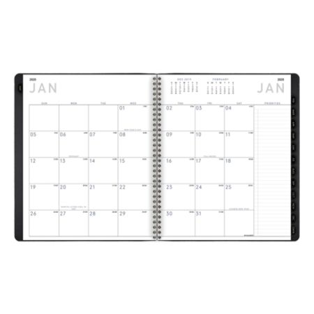 glance planner monthly contemporary december january