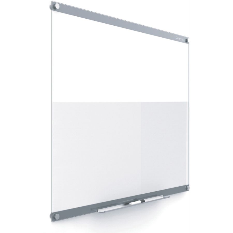 Quartet Infinity Customizable Magnetic Glass Dry-Erase Board, 24" x 36" (2' x 3')