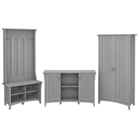 Bush Furniture Salinas Entryway Set Cape Cod Office Depot