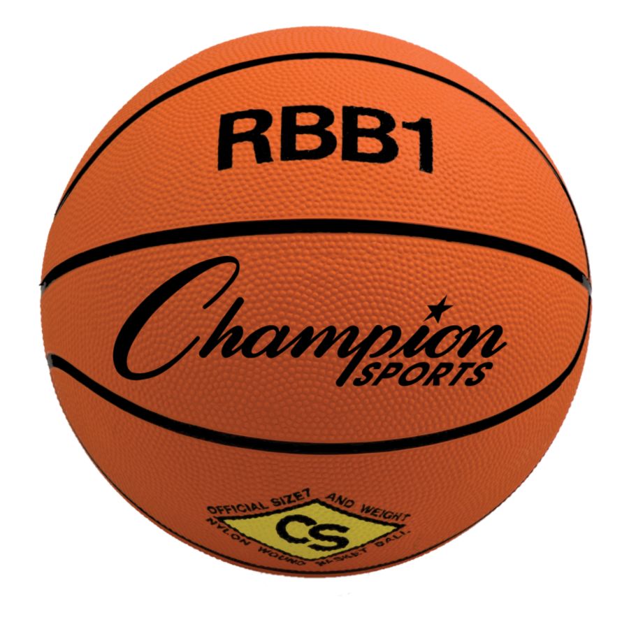 Champion Sports Size 7 Rubber Basketball