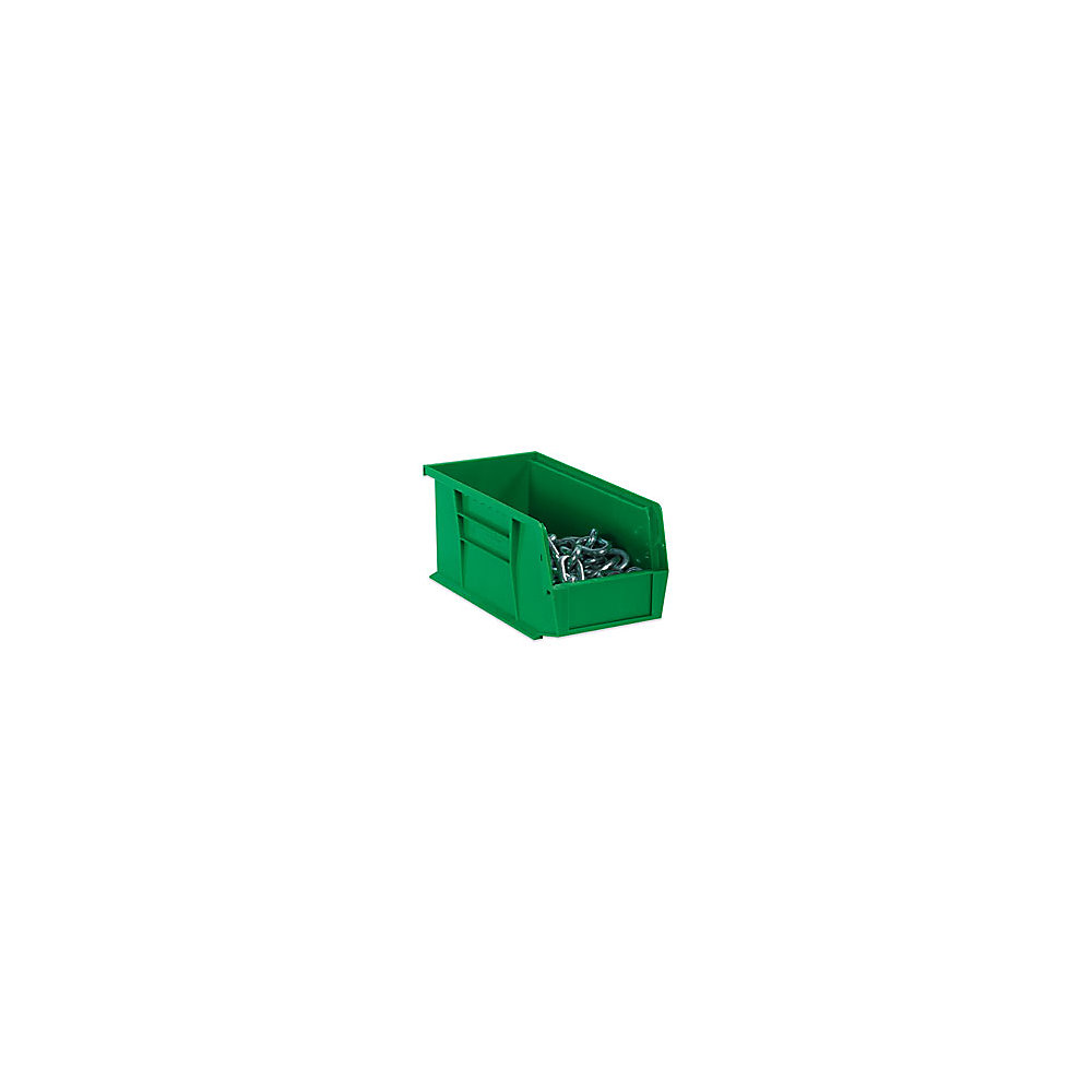 Make storage simple in your home, office or classroom with these stackable boxes. The plastic construction can handle years of use, and the flat front panels let you place labels on each box. Plastic frame offers durability in a variety of storage applications. Front panel is flat and allows you to place a label for quick reference of the contents. Stackable design creates more space when you need it.