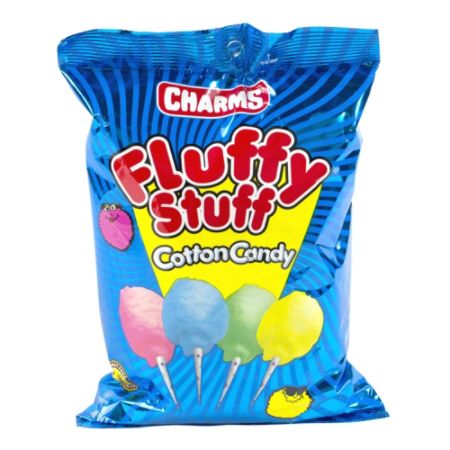 Fluffy Stuff Cotton Candy Bags 2.5 Oz Pack Of 12 - Office Depot