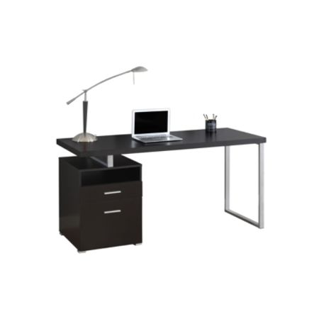 Monarch Specialties Contemporary Computer Desk With 2 Drawers And