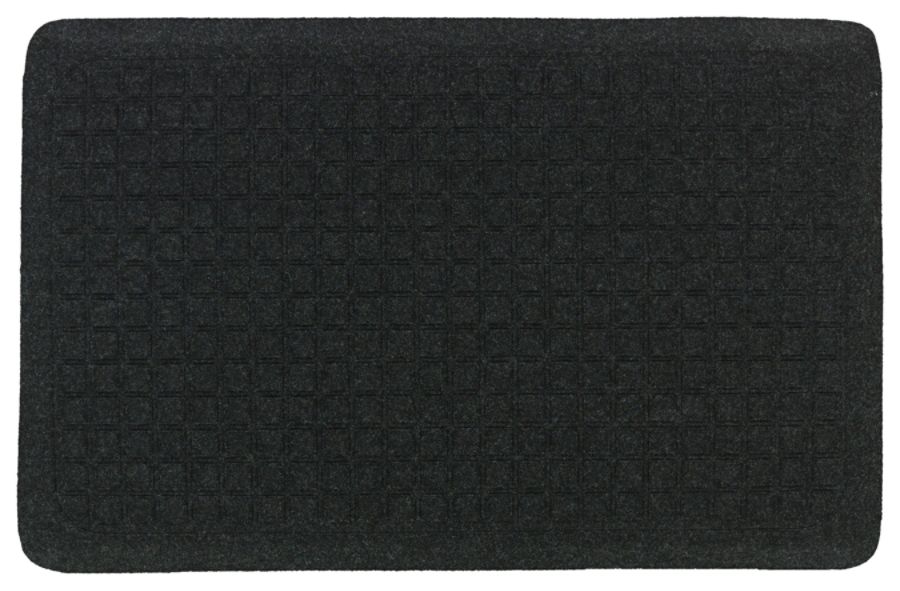 Getfit Ergonomic Floor Mat 47 W X 34 D Black Item 8478215