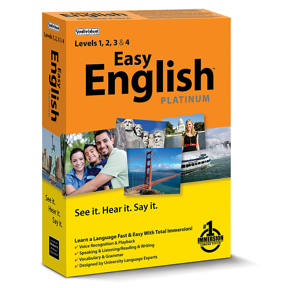 Individual Software Easy English� Platinum, Traditional Disc