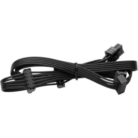 Corsair Type 3 Flat Black SATA Cable With 4 Connectors For Power Supply ...