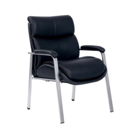 Serta Icomfort I5000 Series Bonded Leather Mid Back Guest Chair Onyx Item 857300