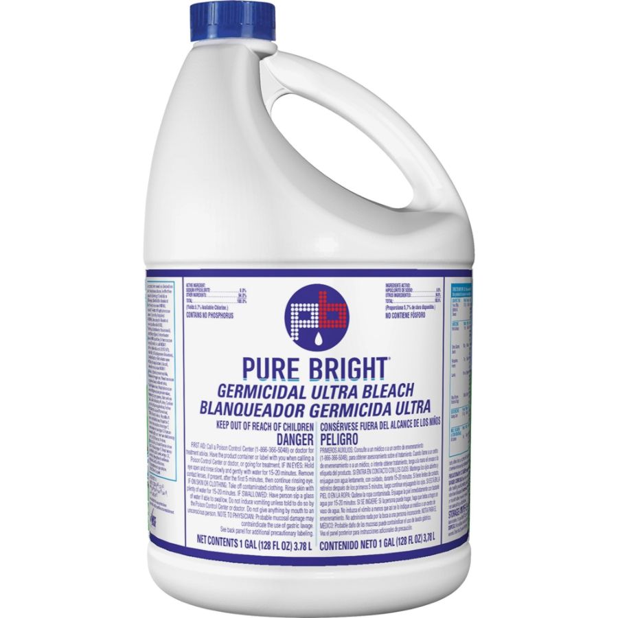 Pure Bright Liquid Bleach  1 Gallon Bottle