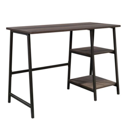 Sauder North Avenue Executive Desk Blacksmoked Oak Office Depot