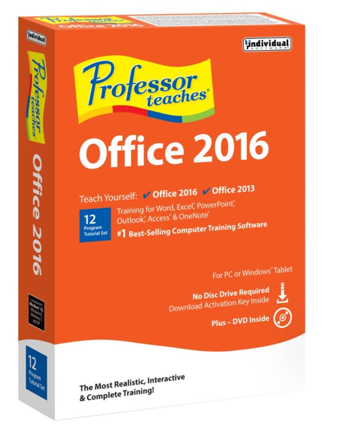 Professor Teaches� Office 2016, Traditional Disc/Download Version