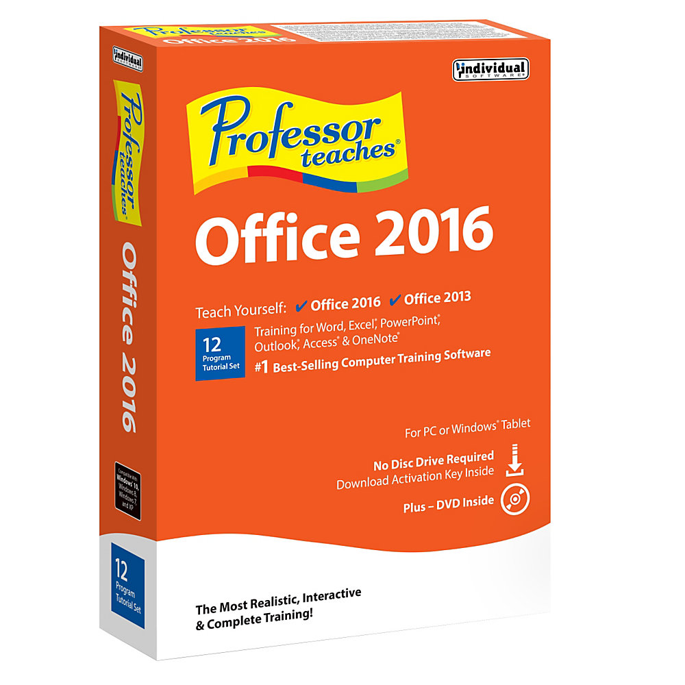 Professor Teaches� Office 2016, Traditional Disc/Download Version
