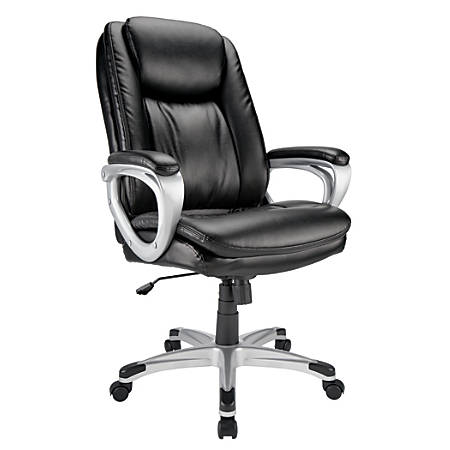 Realspace Tresswell Chair Blacksilver Office Depot