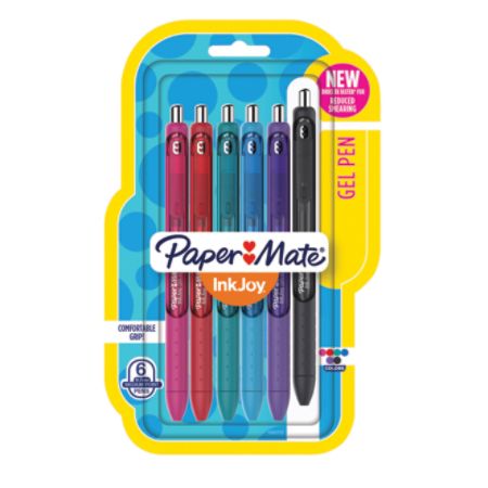 Paper Mate Inkjoy Retractable Gel Pens Medium Point 0 7 Mm