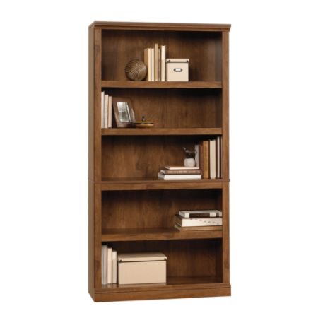 Sauder Select Bookcase 5 Shelf Oiled Oak - Office Depot