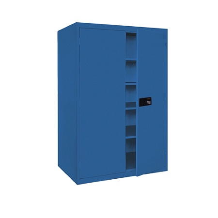 Sandusky Keyless Electronic Storage Cabinet 78 H X 46 W X 24 D