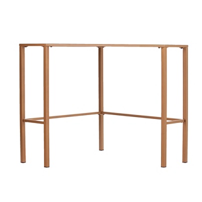 Southern Enterprises Keaton 42 W Corner Desk Soft Gold Office Depot