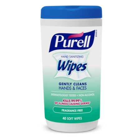 PURELL Hand Sanitizing Wipes Fragrance Free by Office